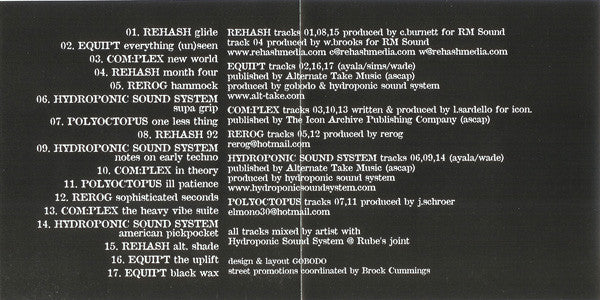Various : Central Standards (A Strange Melodic Shape) (CD, Comp)