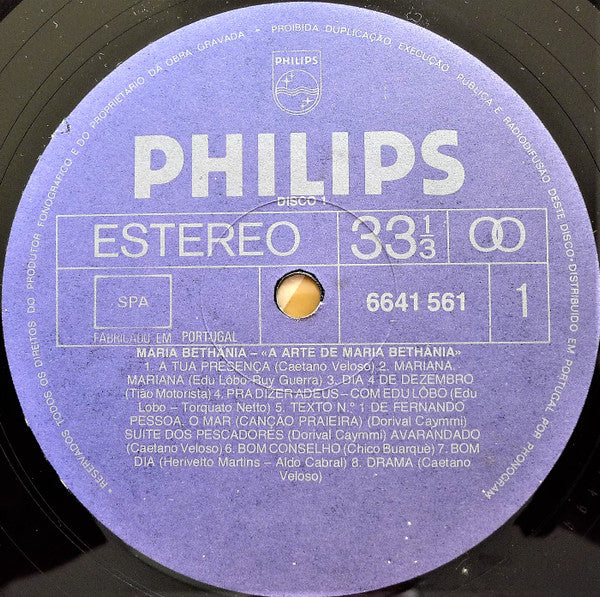 Maria Bethânia : A Arte De Maria Bethânia (2xLP, Comp, Gat)