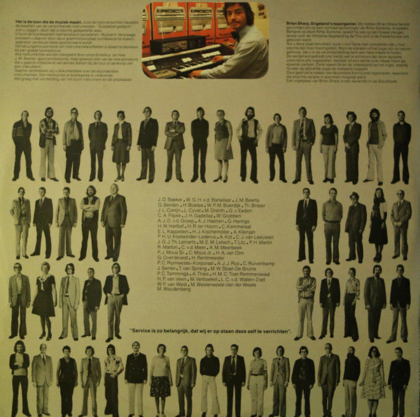 Brian Sharp (2) : Mossel +  Versteege (LP, Mono)