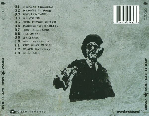 Mossa : Some Eat It Raw (CD, Album)