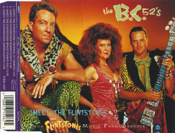 The B-52's : (Meet) The Flintstones (CD, Single)