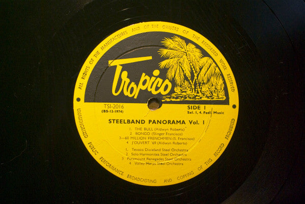 Various : Steelband Panorama Vol.1 (LP, Album)