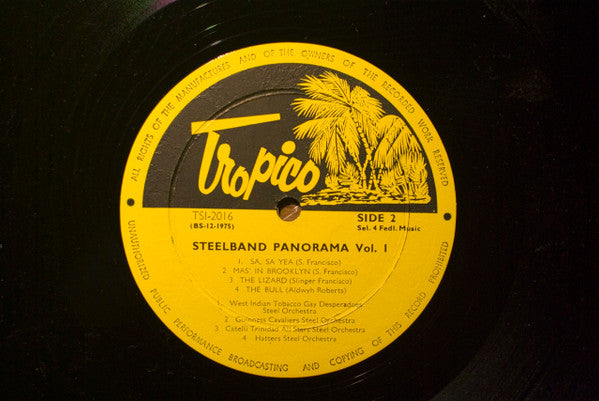 Various : Steelband Panorama Vol.1 (LP, Album)