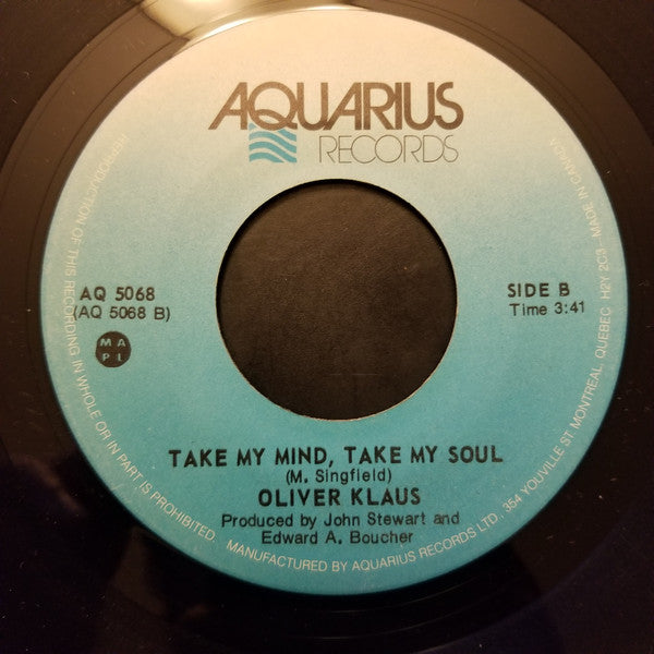 Oliver Klaus : Rock And Roll Heaven (7", Single)