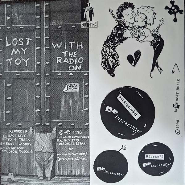 U.S. Impossibles / The Weird Lovemakers (2) : Split (7", EP, Gol)