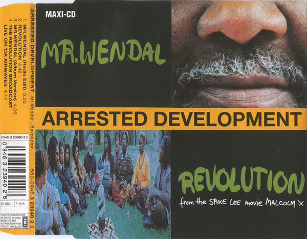 Arrested Development : Mr. Wendal / Revolution (CD, Maxi)