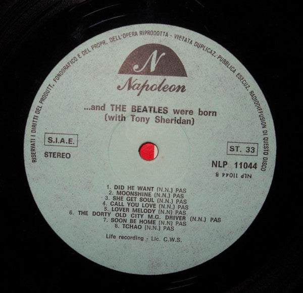 The Beatles : And The Beatles Were Born (LP, P/Unofficial)