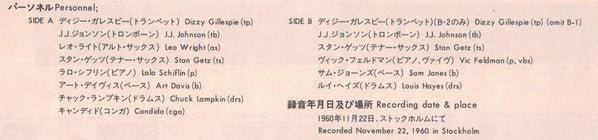 Various : Norman Granz Presents Jazz At The Philharmonic In  Europe (LP, Album, Mono, RE)