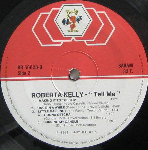 Roberta Kelly : Tell Me (LP, Album)