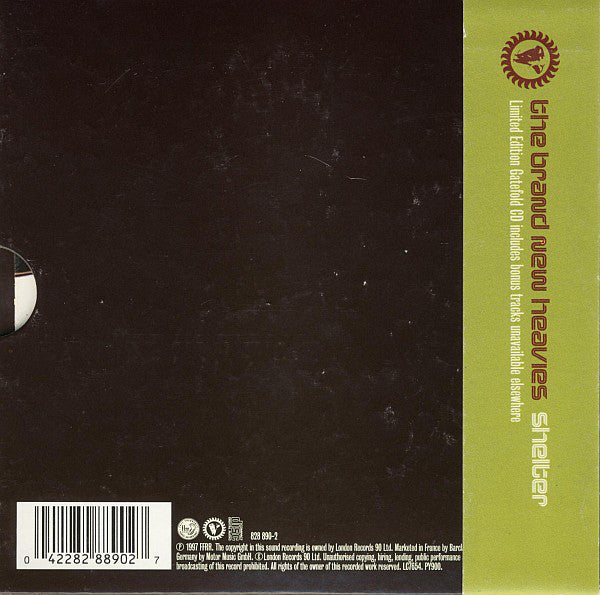 The Brand New Heavies : Shelter (CD, Album, Ltd, Car)