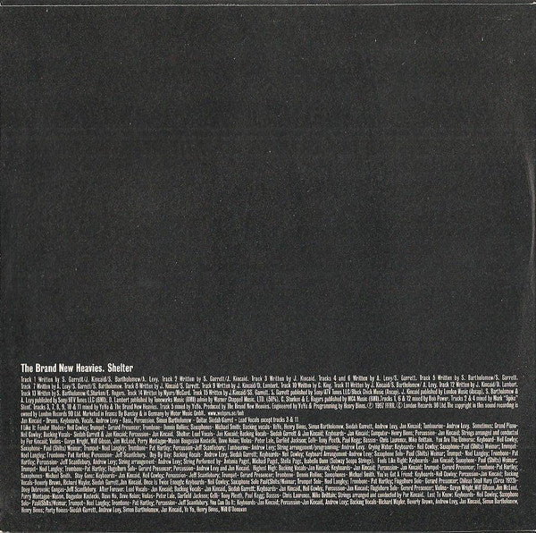 The Brand New Heavies : Shelter (CD, Album, Ltd, Car)