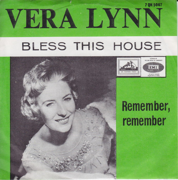 Vera Lynn : Bless This House (7", Single)