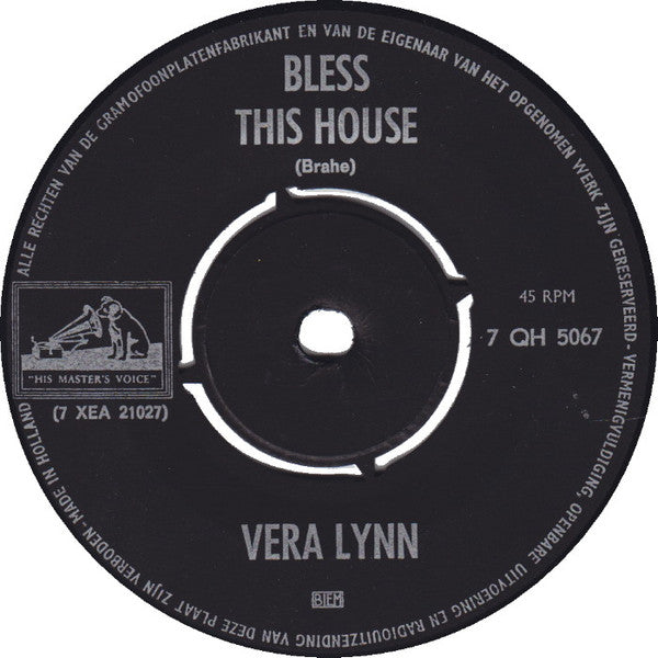 Vera Lynn : Bless This House (7", Single)