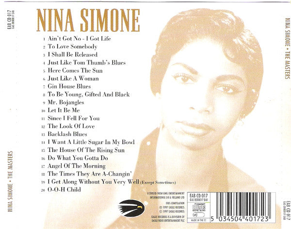 Nina Simone : The Masters (CD, Comp)