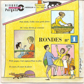 Guy Severyns, Claudine Céréda, Les Petits Chanteurs De L'Étoile : Rondes N° 1 (7", EP)