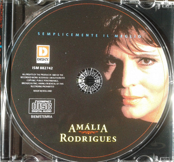 Amália Rodrigues : Semplicemente Il Meglio (CD, Comp)