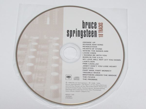 Bruce Springsteen : 18 Tracks (CD, Album, Comp, Ltd, RE)
