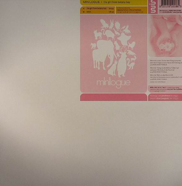 Minilogue : The Girl From Botany Bay (12", Single)