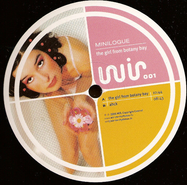 Minilogue : The Girl From Botany Bay (12", Single)