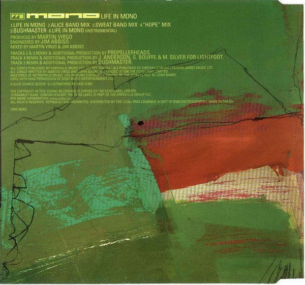 Mono : Life In Mono (CD, Maxi)