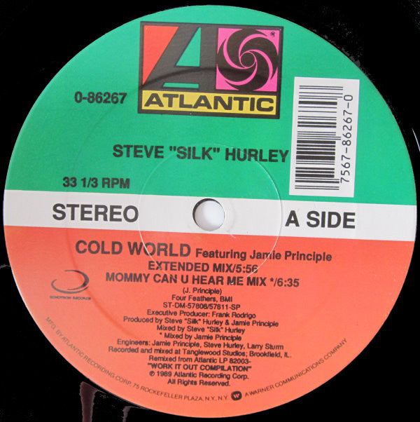 Steve "Silk" Hurley : Cold World (12")