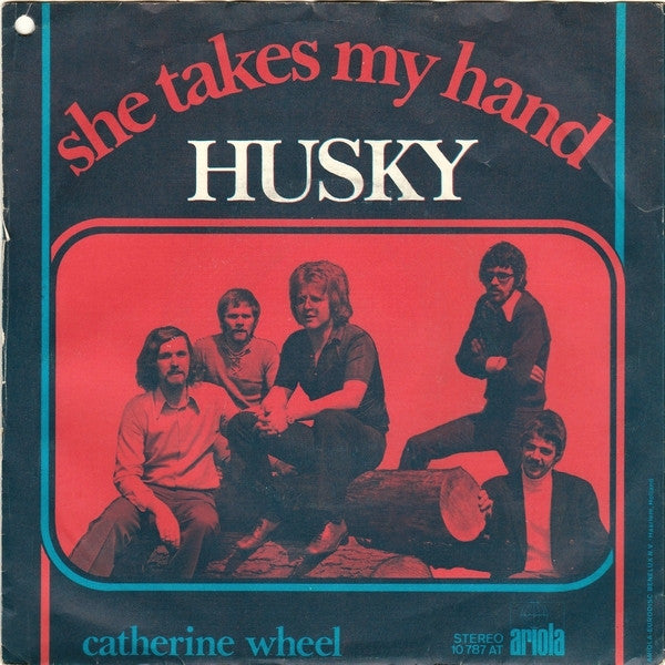 Husky (2) : She Takes My Hand (7", Single)