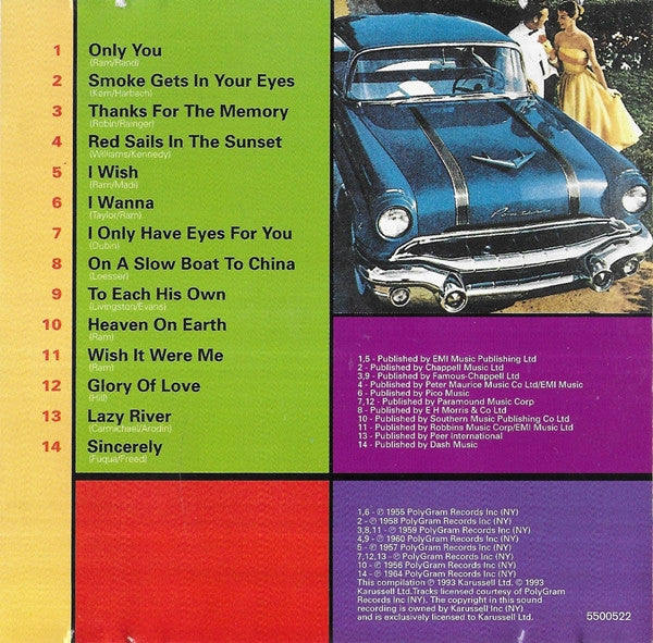 The Platters : Sincerely (CD, Comp)