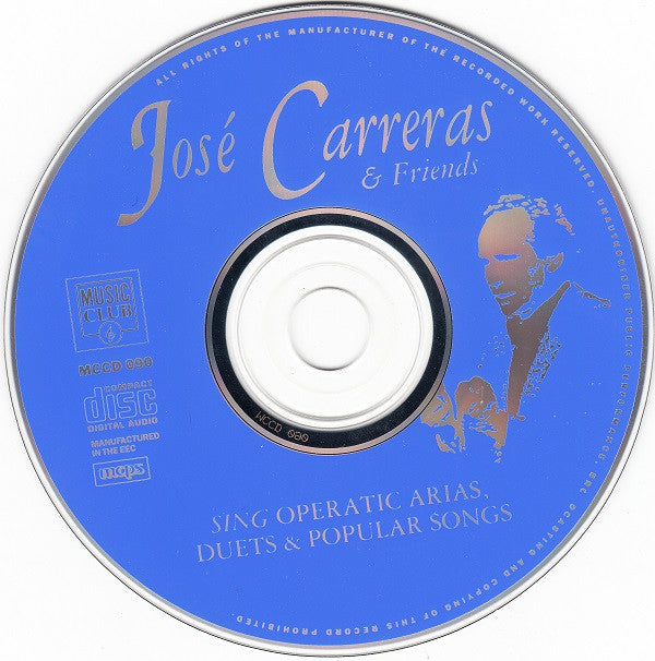 José Carreras : Operatic Arias, Duets & Popular Songs (CD, RE)