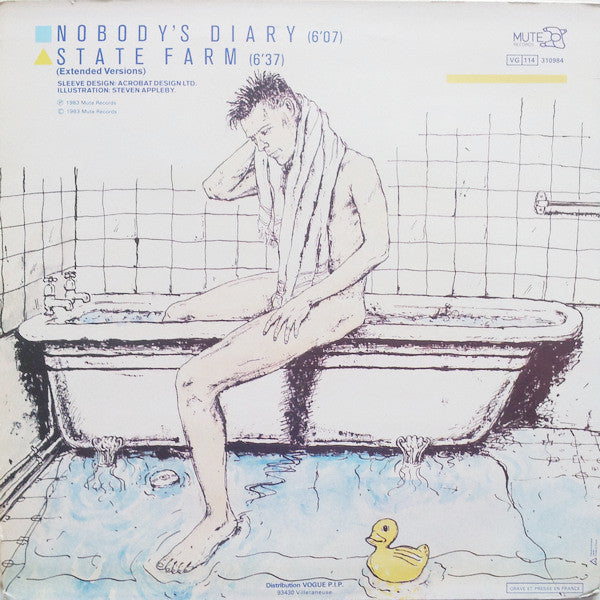Yazoo : Nobody's Diary / State Farm (12", Single)