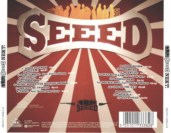 Seeed : Next! (CD, Album)