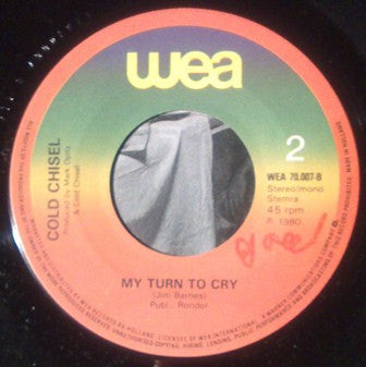 Cold Chisel : Cheap Wine (7", Single)