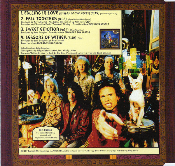 Aerosmith : Falling In Love (Is Hard On The Knees) (CD, Maxi)