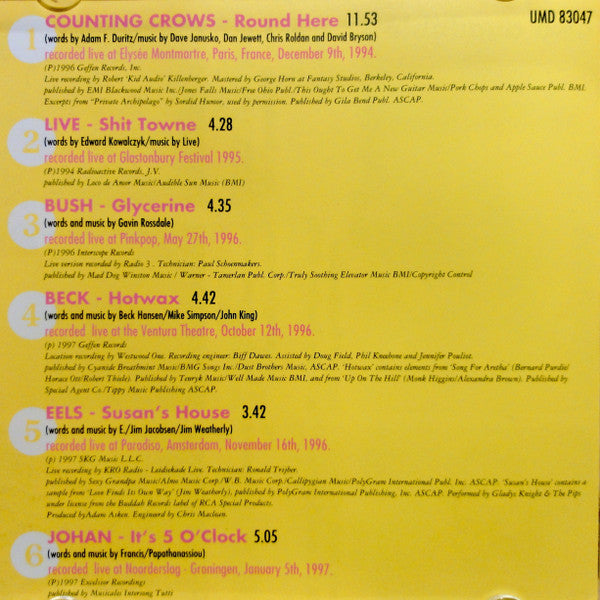 Various : 1997 Pinkpop Sampler (CD, Comp, Smplr)