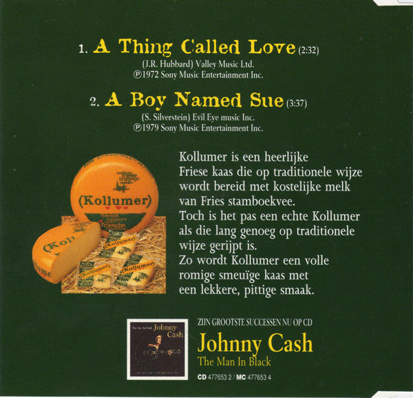 Johnny Cash : A Thing Called Love / A Boy Named Sue (CD, Single, Comp)