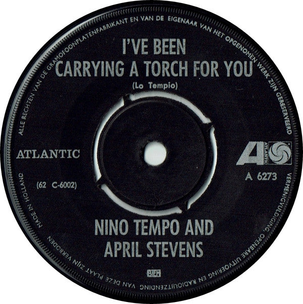 Nino Tempo & April Stevens : Deep Purple / I've Been Carrying A Torch For You (7", Single)