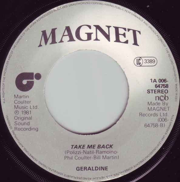 Geraldine : Have I Told You Lately That I Love You (7", Single)