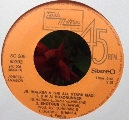 Junior Walker & The All Stars : How Sweet It Is (To Be Loved By You) / (I'm A) Roadrunner / Shotgun (7", EP)