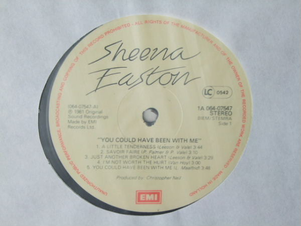 Sheena Easton : You Could Have Been With Me (LP, Album)