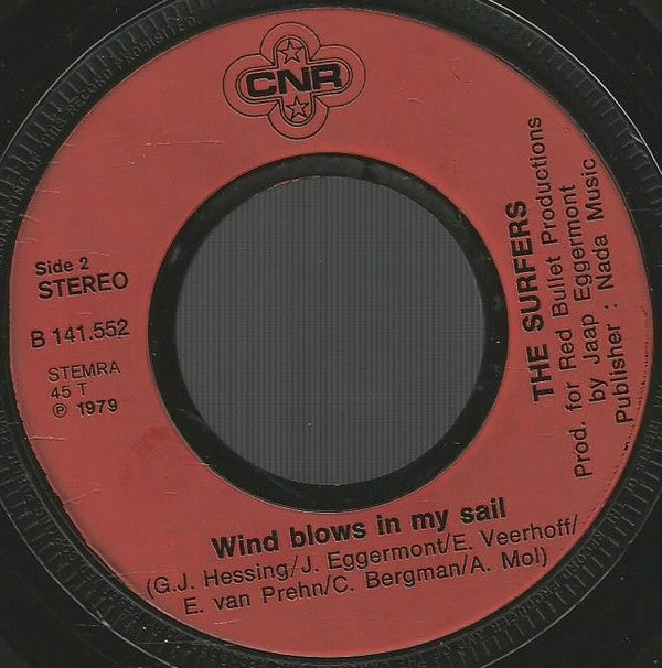 The Surfers : Windsurfing-Time Again (7", Mou)