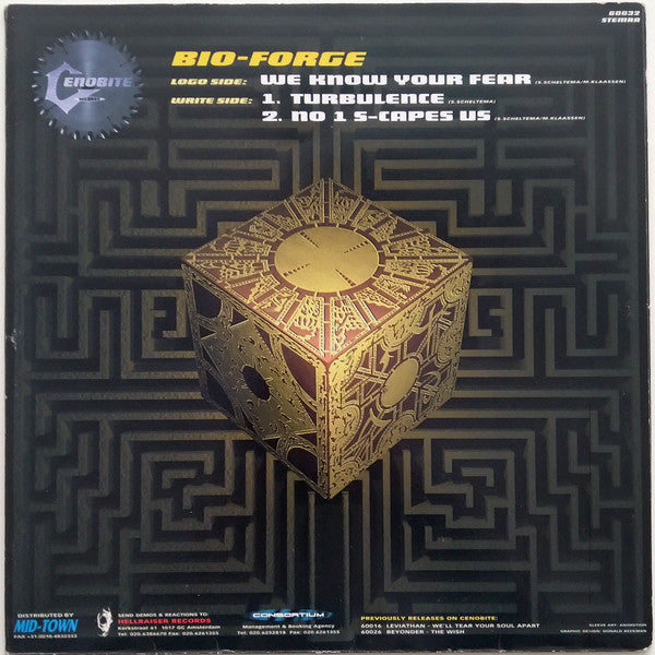 Bio-Forge : We Know Your Fear (12")