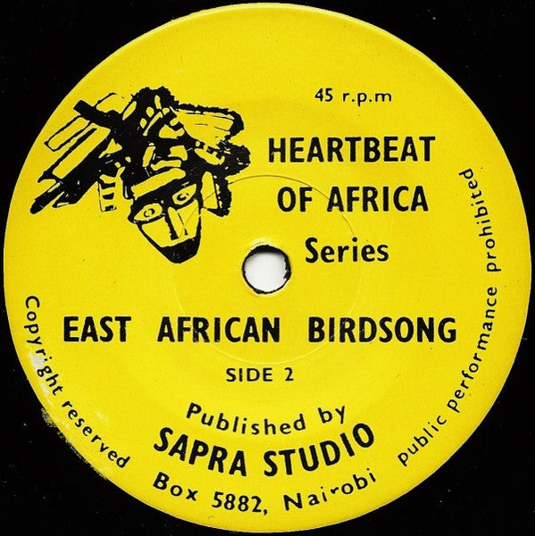 No Artist : Heartbeat Of Africa Series 1 - East African Birdsong (7", Mono, Yel)