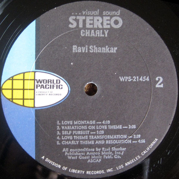 Ravi Shankar : Charly (LP, Album, All)