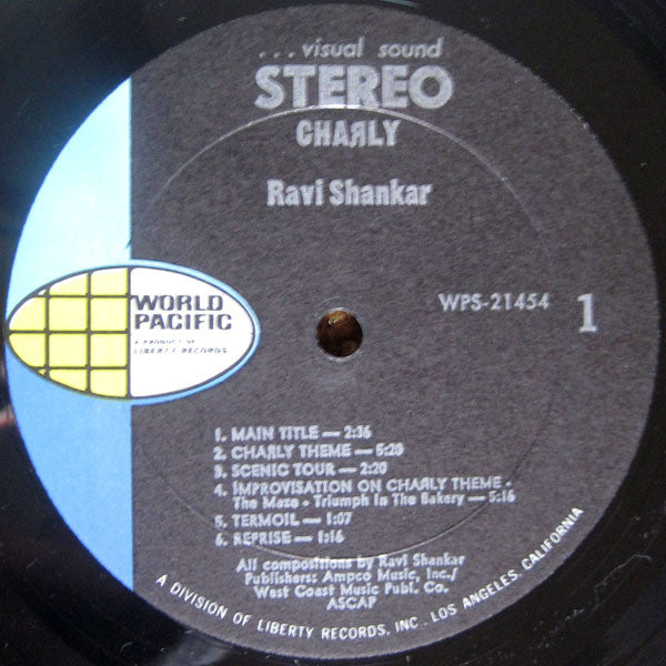 Ravi Shankar : Charly (LP, Album, All)