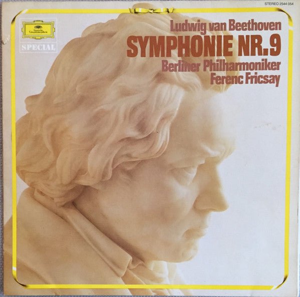 Ludwig van Beethoven / Berliner Philharmoniker, Ferenc Fricsay : Symphonie Nr.9 (LP, RE)
