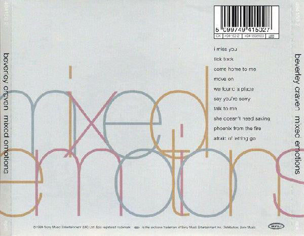 Beverley Craven : Mixed Emotions (CD, Album)