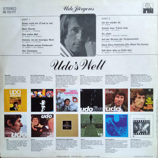 Udo Jürgens : Udo's Welt (LP, Comp)
