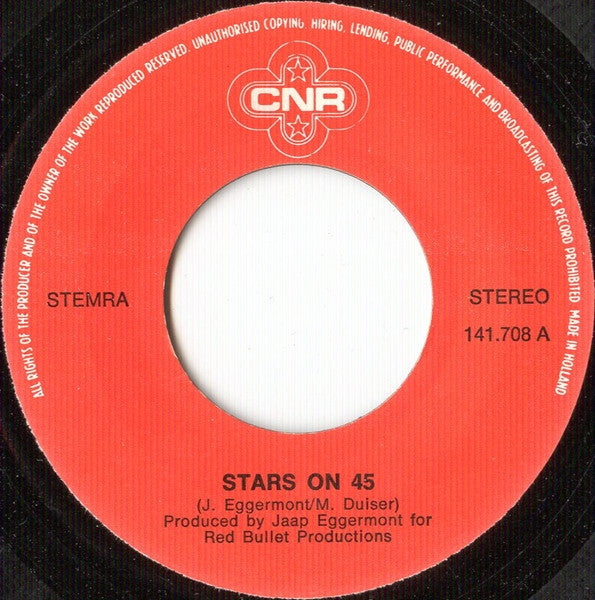 Stars On 45 : Stars On 45 (7", Single)