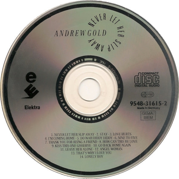 Andrew Gold : Never Let Her Slip Away (14 Classic Tracks) (CD, Comp)