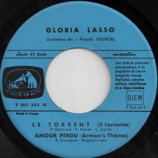 Gloria Lasso Orchestre Direction : Franck Pourcel : 8 - Bambino (7", EP)