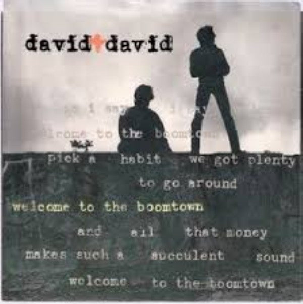 David + David : Welcome To The Boomtown (7", Single, Promo)
